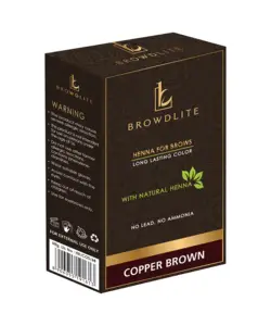 Набор для бровей из хны browdlite - henna оттенок для бровей с кистью и микшерной чашей поставщик из Индии