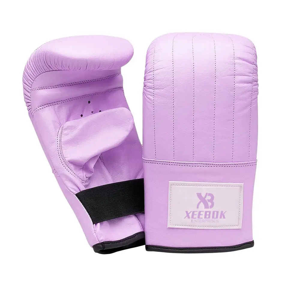 PU Leather Karate Mitt For Martial Arts Safety Training With Custom Logo