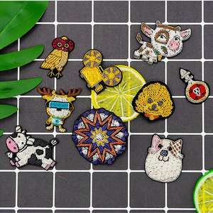 เข็มกลัดปักมือ งานฝีมือ ป้ายติดเสื้อ/เข็มกลัดปักมือ ตลก น่าสนใจ ติดด้านหลังเสื้อ - Product Image 2