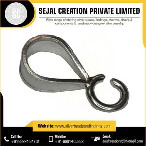 Best Quality Sterling Silver Accessories Sterling Silver Bails at Wholesale Price - Product Image 3