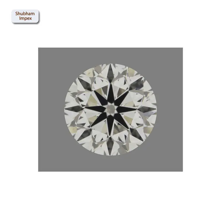 インド製ナチュラルホワイトラウンドシェイプD-E-FカラーVVS〜VSクラリティ4 mmサイズナチュラルルーズダイヤモンドを展示
