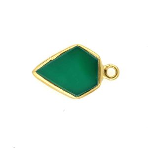 2025สำหรับผู้หญิง925จี้เงินสเตอร์ลิงสีเขียวธรรมชาติอัญมณีโอนิกซ์ชุบทองโรเดียมชุบทองคุณภาพดีที่สุดของขวัญยอดนิยม - Product Image 2