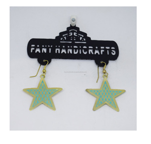 Vintage Metal Drop <b>Earrings</b> Colorful Geometric <b>Dangle</b> <b>Earrings</b> Fashion New <b>Gold</b> Design skin friendly <b>earrings</b> Drop <b>Earrings</b> - Product Image 4