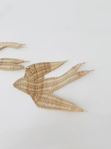 Hiện đại nuốt chim mây trang trí bộ 2 cho văn phòng tường bình hoặc cắm trại nghệ thuật đương đại Deco mô hình - Product Image 2