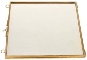 Marco de Fotos Colgante Vintage de Vidrio, Marco Decorativo de Metal y Vidrio para Decoración de Pared del Hogar - Product Image 4