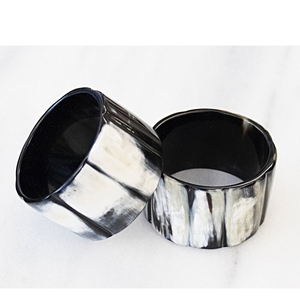 Cuerno Natural anillo de servilleta alta calidad diseñador servilleta anillo de cuerno, anillo de servilleta hecho por Axiom acentos para el hogar - Product Image 5