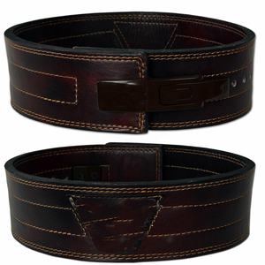 Nouvelle ceinture d'haltérophilie ceinture de gymnastique en cuir Pu équipement de Fitness dos large - Product Image 3