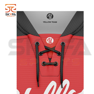 Camisetas deportivas de Hockey sobre hielo, Jersey personalizado de poliéster, novedad, venta al por mayor, 2021 - Product Image 4