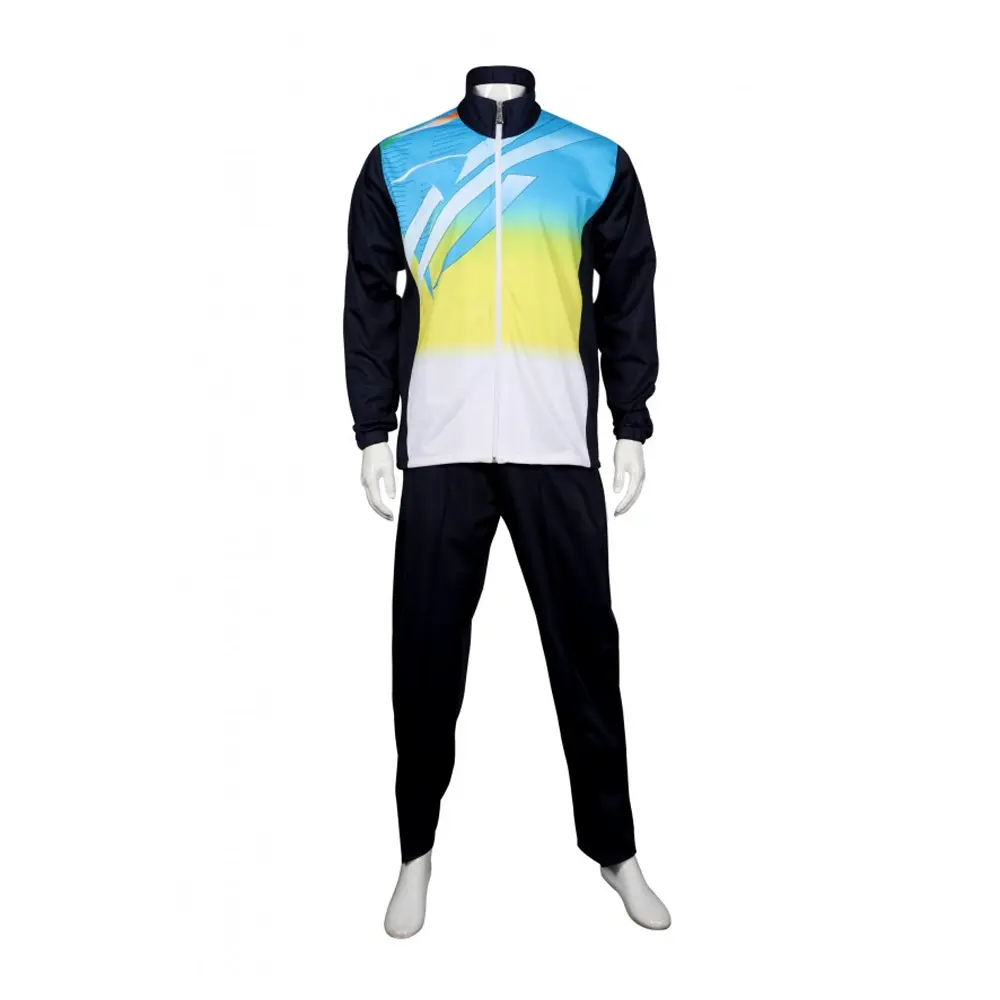 New Style Zip Jacket Tracksuit 2 Pieces Sublimation Men Track Suits In XXl Size