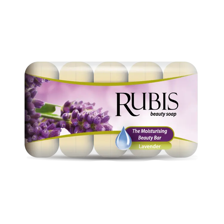 Rubis - 5 "X 75GR Dalam Kemasan Ekonomi Lavender Foil Cetak