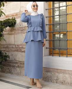 New Season <b>Women</b> Abaya Turkish Islamic Clothing Kaftan Dubai <b>Arab</b> Muslim Islamic Fashion Turkish <b>Dresses</b> - Product Image 3