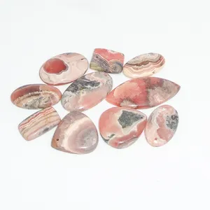 Rhodochrosite 카보 숑 고품질 택시 자연 크리스탈 사랑 영적 석영 치유 돌 균형 차크라 Reiki 도매 속도