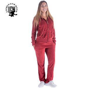 Conjunto Deportivo de 2 Piezas para Mujer, Ropa Deportiva ÚNICA al por Mayor, Ecológica, Transpirable, de Secado Rápido, Poliéster/Algodón/Felpa, Informal - Product Image 2