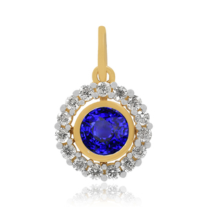 best selling <b>product</b> gold plated 925 sterling silver jewelry <b>quartz</b> multi stone detachable pendant jewelry - Product Image 1