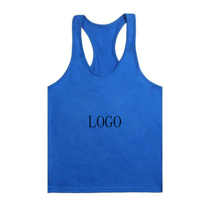 2021 nouveau Style en gros OEM Logo personnalisé coton/Polyester été Gym débardeur gilet séchage rapide respirant - Product Image 6