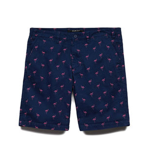 Short décontracté personnalisé pour hommes avec logo imprimé brodé de créateur Short lavable à taille élastique - Product Image 5