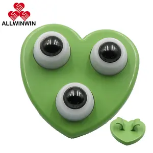 ALLWINWIN RMB23 Roller Massage Ball - 3 cuscinetti magnetici a cuore