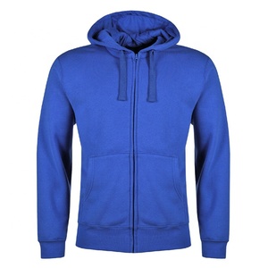 Men's Fleece Full <b>Zip</b> Casual Sweatshirt Hoodie Black Customized with Custom Embroidery Logo & Design Windproof Winter - Product Image 5