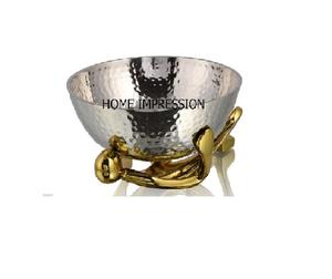 Fournisseurs en gros de dernières branches de créateurs bol en métal et support à gâteau bols de décoration de service en métal pour la maison utilisation de fête de mariage - Product Image 3