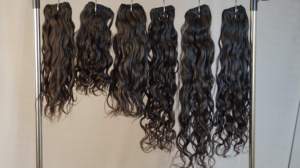 Cabello humano virgen Cierres frontales de encaje suizo Peluca de encaje completo Cabello de templo Cutícula alineada Onda peruana con 7x7 envío de la gota - Product Image 6