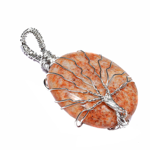 Supplier of Agate Three Stone Religious <b>Tree</b> of Life Pendants | Price for Wedding & Party Occasions - Product Image 1