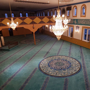 Alfombra de lana tejida para escaleras, alfombra de campaña de la mejor calidad - Product Image 2