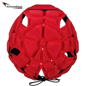 Casco de portero de rugby con logotipo de marca de diseño personalizado, acolchado suave para jugadores de fútbol - Product Image 2