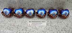 Cœur papillon en ALUMINIUM avec nouveau design en forme de main, support de cœur, urne de crémation, fournitures funérailles, cuivworld inde - Product Image 4