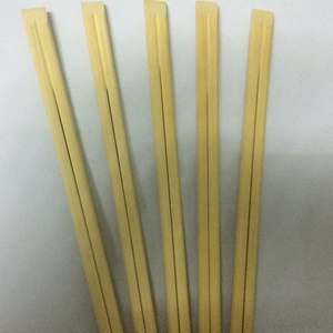 Vaisselle écologique nouveau top vente en gros restaurant baguettes jetables en bambou avec logo couverture en papier en vrac - Product Image 1