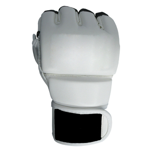 Custom Made MMA Half Finger Boxing Gloves Training and Fighting the High Quality PU and Cowhide Leather Gloves - Product Image 4