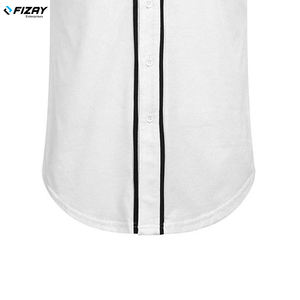 Fizay ชุดเครื่องแบบเบสบอลน้ำหนักเบาไม่มีแขนสวมใส่สบายสำหรับผู้เล่นมืออาชีพผู้ใหญ่ - Product Image 5