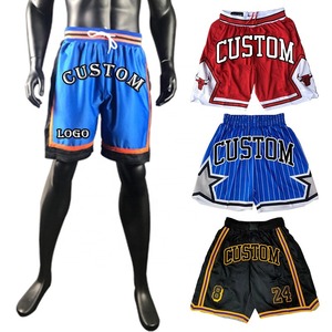 Short de basket-ball avec logo personnalisé, logo sergé, broderie 2022 de maille vierge, design d'équipe, vente en gros - Product Image 4