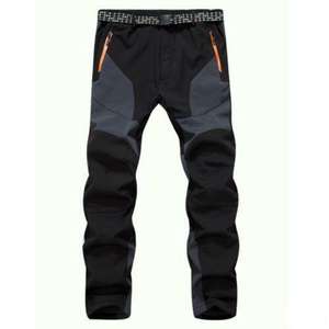 Pantalon de ski léger, imperméable et respirant, coupe-vent, grande taille, extensible dans les 4 sens, pour hommes - Product Image 5