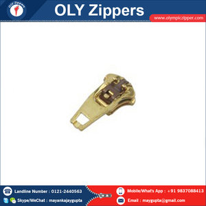 Wholesale High Quality Customized Auto Lock Metal Brass Alloy Zipper Sliders Bags Garments Jeans-Oeko-<b>Tex</b> Certified ISO9001 - Product Image 5