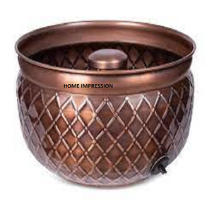 หม้อท่อโลหะแบบตอกสำหรับตกแต่งสวนดีไซน์ใหม่ล่าสุด - Product Image 2