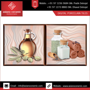 Venta caliente Buena calidad Hermoso diseño Azulejos de pared 300x600mm Azulejos de pared de cerámica para sala de reuniones. - Product Image 4