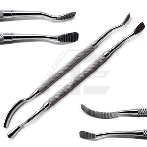 Juego de Dos Limas Óseas Dentales para Cirugía Oral # 12 & # 45 Instrumentos Médicos de Doble Extremo, 2 Piezas, 2026 - Product Image 1