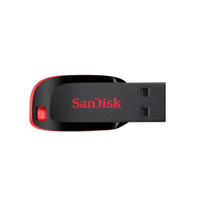 100% Original SanDisk Cruzer Blade SDCZ50 128GB USB 2,0 Flash Drive