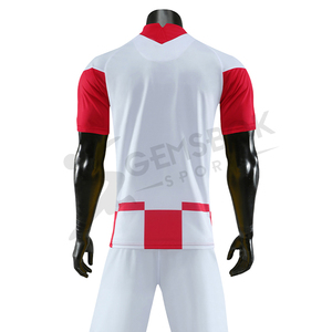 เสื้อฟุตบอลเครื่องแบบระเหิดขายส่งราคาถูกเสื้อฟุตบอล100% โพลีเอสเตอร์สโมสรฟุตบอลเครื่องแบบ - Product Image 2