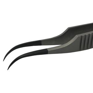 Pince à épiler Volume meilleure vente en gros de marque privée pince à épiler à pointe de fibre boîte d'isolement pince à épiler Extension de cils d'emballage - Product Image 2