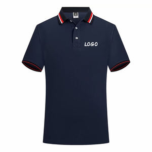Polo informal de manga corta para hombre, camisa con logotipo personalizado, de negocios, con nombre de organización, de verano - Product Image 1