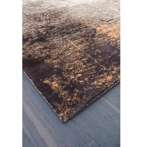 Meilleure vente Tapis abstrait noué à la main pour la chambre à coucher et le salon Tapis et ensembles de créateurs indiens fabriqués à la main - Product Image 4