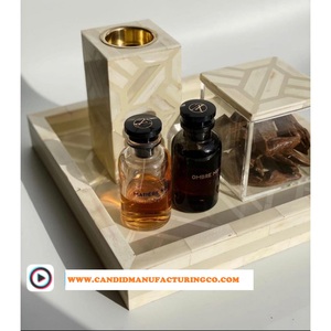 Quemador de incienso Juegos de regalo Quemador especial Bakhoor Portavelas Mubkhar con quemador de incienso de uso doméstico de madreperla - Product Image 4