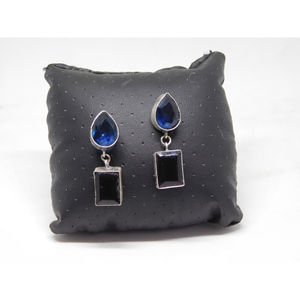 ต่างหูสไตล์ชนเผ่าทำด้วยมือสีเงินลายต้นไม้สำหรับเด็กผู้หญิงและผู้หญิง - Product Image 4