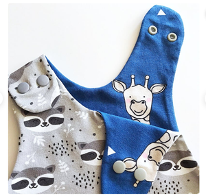 Newborn Baby Rompers Latest Design Organic Baby Romper Organic Cotton 220 GSM Interlock Cotton GOTS Certified - Product Image 3