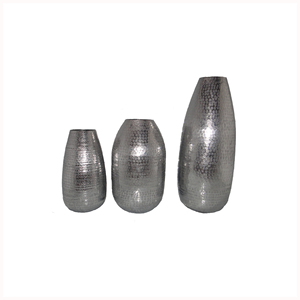 <b>Unique</b> Style Metal Flower <b>Vase</b> Aluminium Pitcher for Home Decor Tabletop Decorating for Restaurant Garden Living Room - Product Image 1