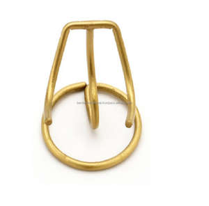 หัวใจทองเหลืองเคลือบสีทองรูปหัวใจโกศโลหะรูปหัวใจโกศ - Product Image 1