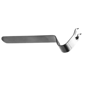 Retractor de Mentón Dental Manual Obwegeser de 16 cm, Material de Acero Plateado - Product Image 1