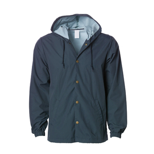 Veste coupe-vent imperméable unisexe à capuche doublée de laine, coupe ajustée, haute qualité, prix de gros promotionnel - Product Image 1