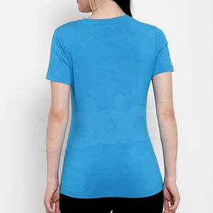 T-shirt décontracté pour femme, best-seller, nouvelle arrivée tendance, coton de haute qualité, fibre de bambou, respirant, prix compétitif - Product Image 4